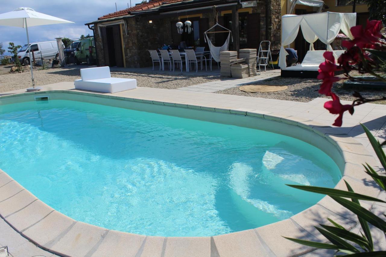 Villa Clicla - Pool, Sea,Hommock Swing And Laziness Imperia Esterno foto