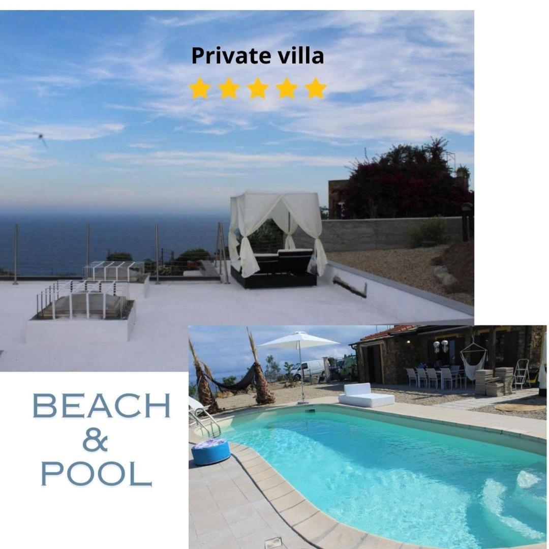 Villa Clicla - Pool, Sea,Hommock Swing And Laziness Imperia Esterno foto